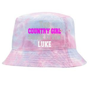 Country Girl Shook It For Luke Fun Music Tie-Dyed Bucket Hat