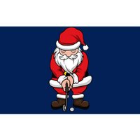 Christmas Golf Shirt Santa Claus Swing Funny Golf Tee Bumper Sticker