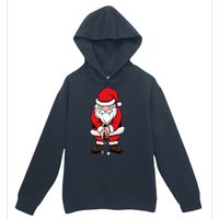 Christmas Golf Shirt Santa Claus Swing Funny Golf Tee Urban Pullover Hoodie