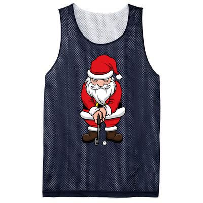 Christmas Golf Shirt Santa Claus Swing Funny Golf Tee Mesh Reversible Basketball Jersey Tank