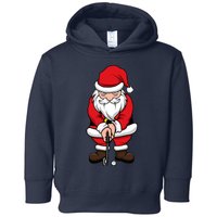 Christmas Golf Shirt Santa Claus Swing Funny Golf Tee Toddler Hoodie