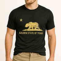 California Golden State Of Mind Retro Fade Cooling Performance Crew T-Shirt