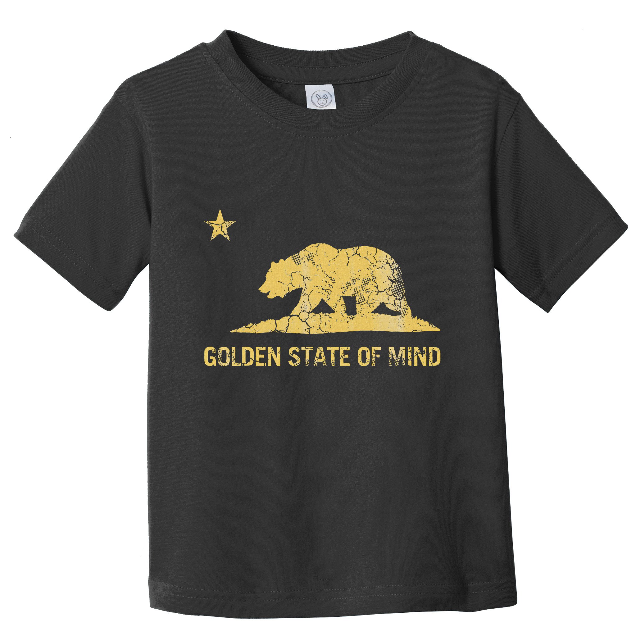 California Golden State Of Mind Retro Fade Toddler T-Shirt
