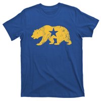 California Golden State Bear Vintage Distressed Graphic Gift T-Shirt