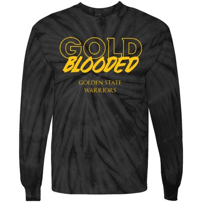 Champions Golden State Basketball Tie-Dye Long Sleeve Shirt