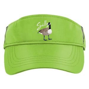 Canadian Goose Silly Goose Funny Cute Bird Hunter Adult Drive Performance Visor