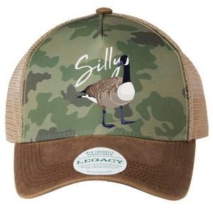 Canadian Goose Silly Goose Funny Cute Bird Hunter Legacy Tie Dye Trucker Hat