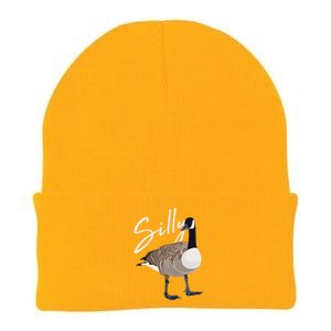 Canadian Goose Silly Goose Funny Cute Bird Hunter Knit Cap Winter Beanie