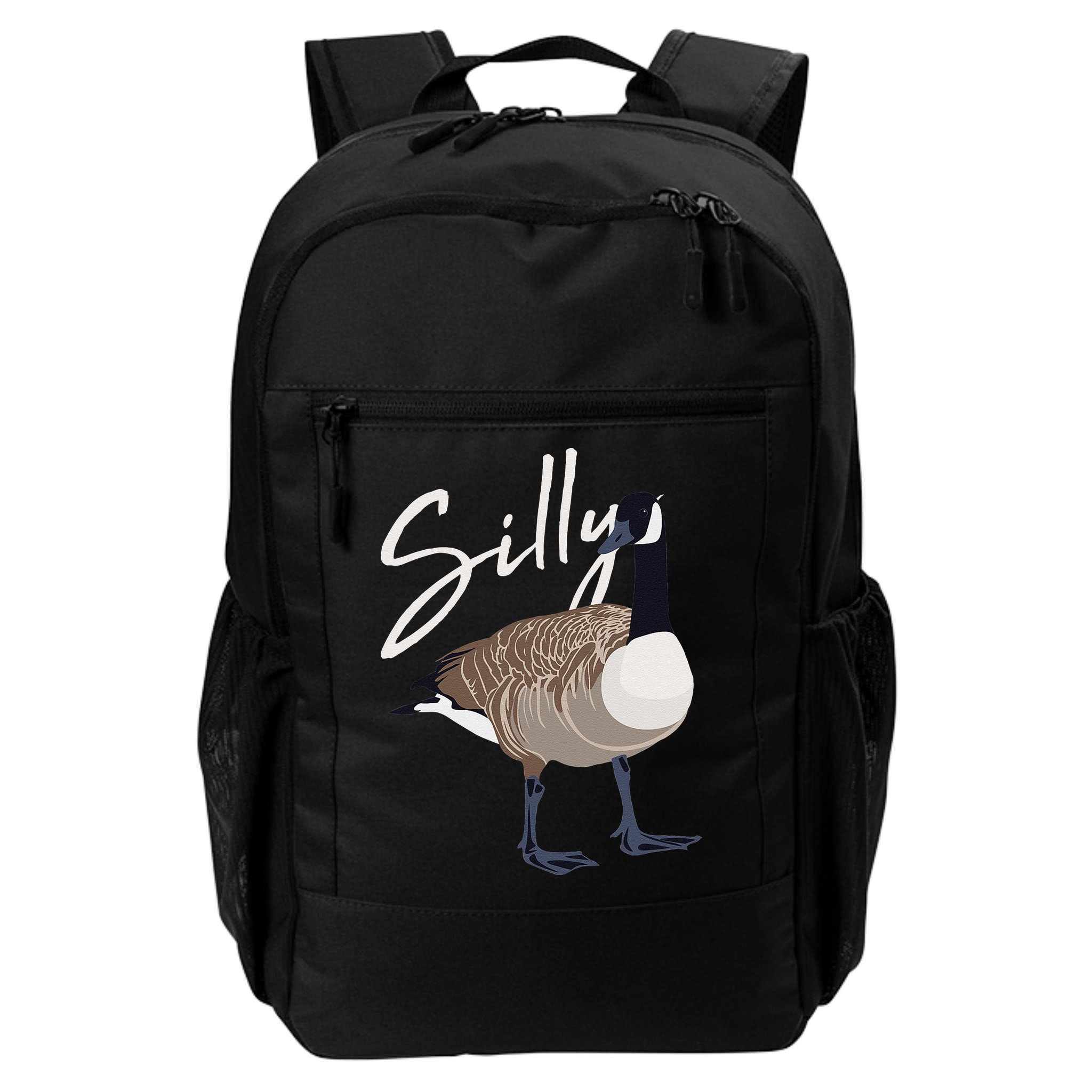 Canadian Goose Silly Goose Funny Cute Bird Hunter Backpack