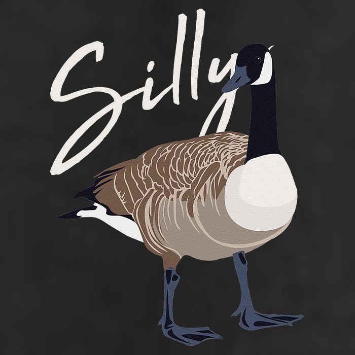 Canadian Goose Silly Goose Funny Cute Bird Hunter Hat