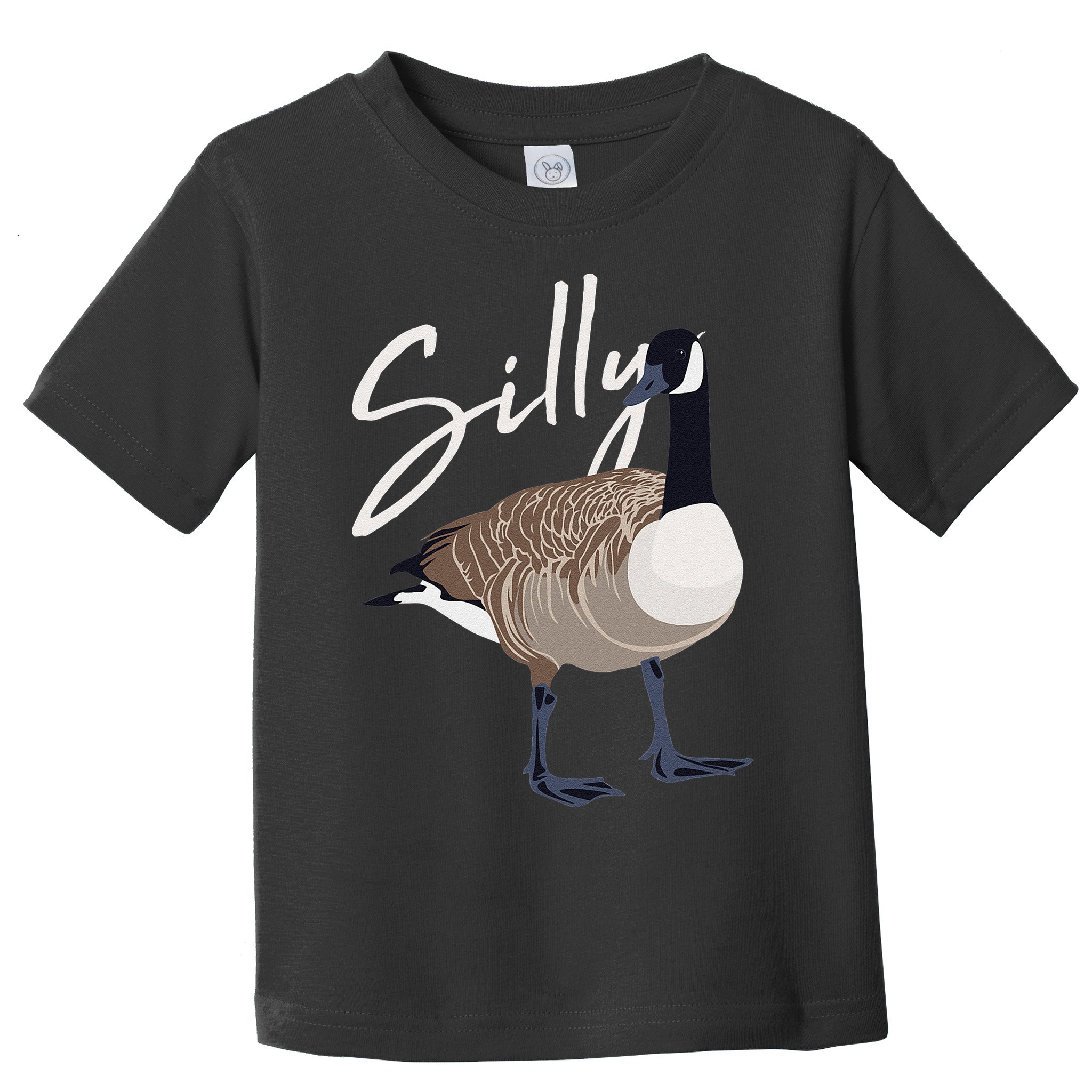 Canadian Goose Silly Goose Funny Cute Bird Hunter Toddler T-Shirt