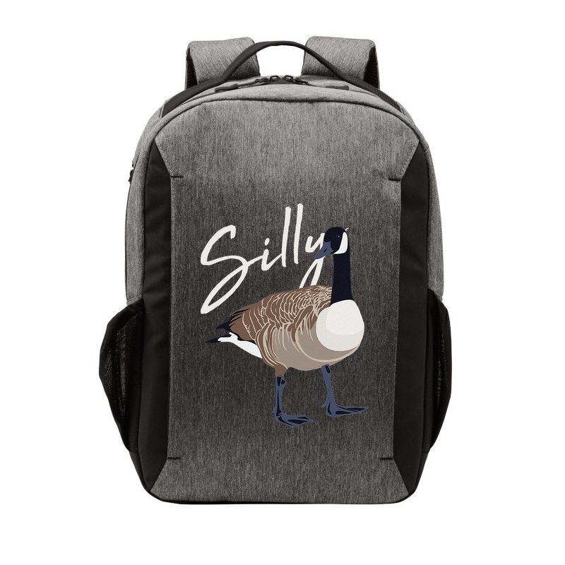 Canadian Goose Silly Goose Funny Cute Bird Hunter Vector Backpack
