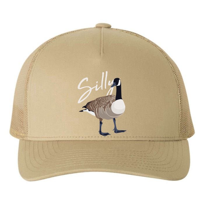 Canadian Goose Silly Goose Funny Cute Bird Hunter Yupoong Adult 5-Panel Trucker Hat