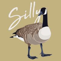 Canadian Goose Silly Goose Funny Cute Bird Hunter T-Shirt