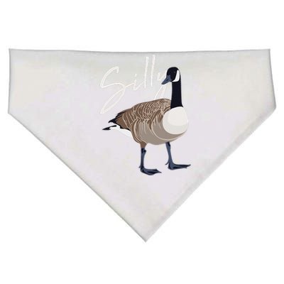 Canadian Goose Silly Goose Funny Cute Bird Hunter USA-Made Doggie Bandana