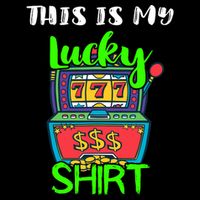 Casino Gambling Slot Machine Player This Is My Lucky Impact Tech Backpack