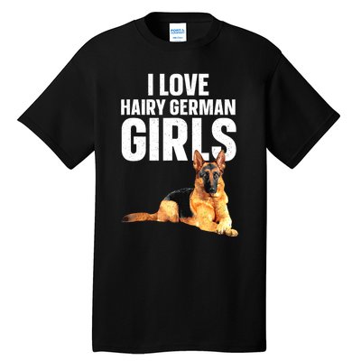 Cool German Shepherd Art For Women German Shepherd Lover Tall T-Shirt