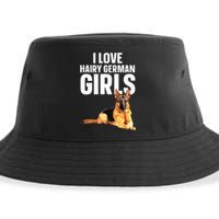 Cool German Shepherd Art For Women German Shepherd Lover Sustainable Bucket Hat