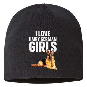 Cool German Shepherd Art For Women German Shepherd Lover Sustainable Beanie