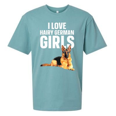 Cool German Shepherd Art For Women German Shepherd Lover Sueded Cloud Jersey T-Shirt