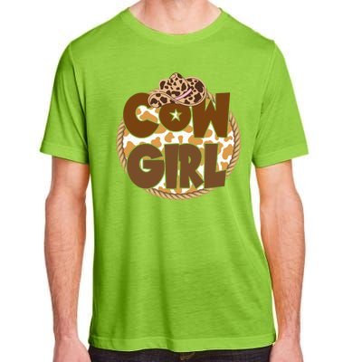 Cow Girl Southern Country Cute Adult ChromaSoft Performance T-Shirt