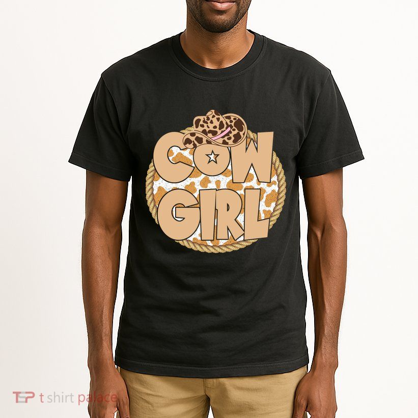 Cow Girl Southern Country Cute Tall T-Shirt
