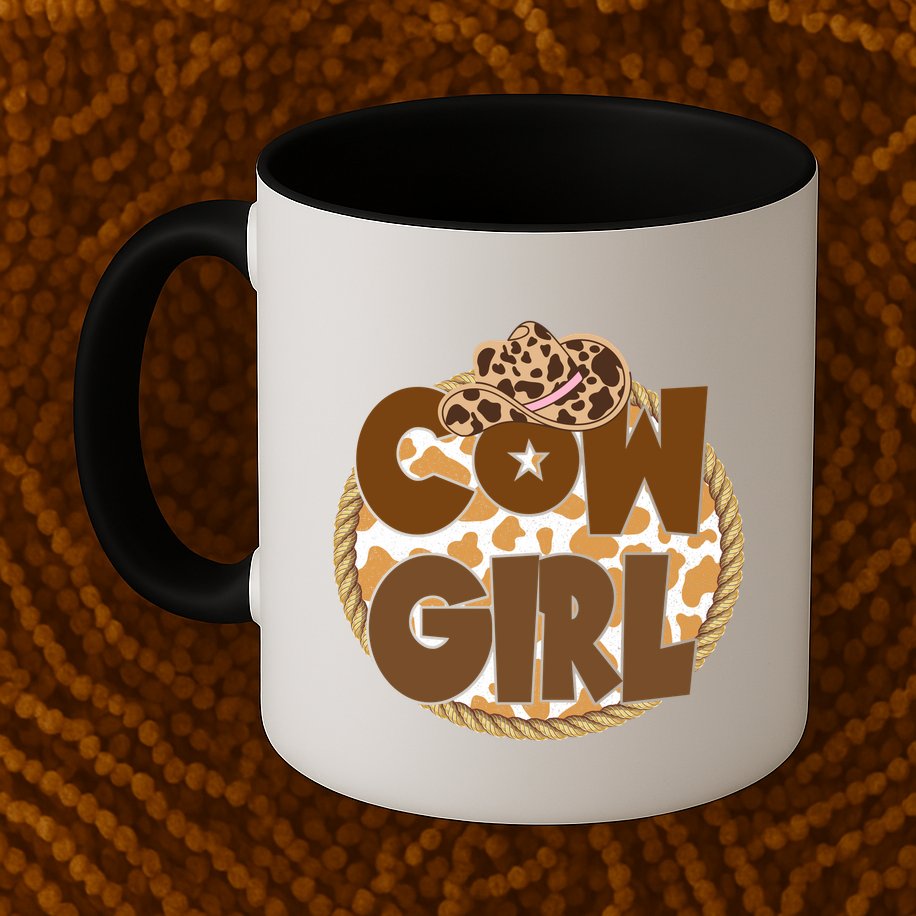 Cow Girl Southern Country Cute Mug