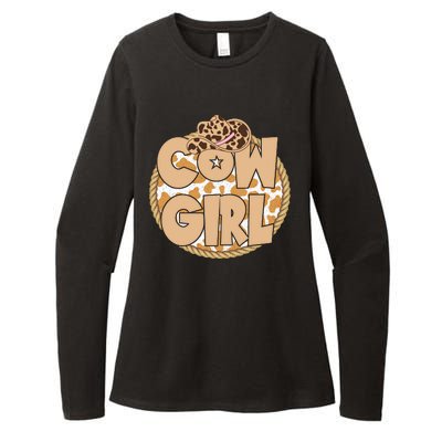 Cow Girl Southern Country Cute Womens CVC Long Sleeve Shirt