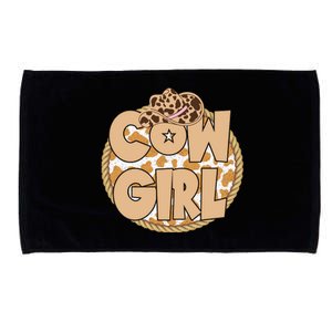 Cow Girl Southern Country Cute Microfiber Hand Towel