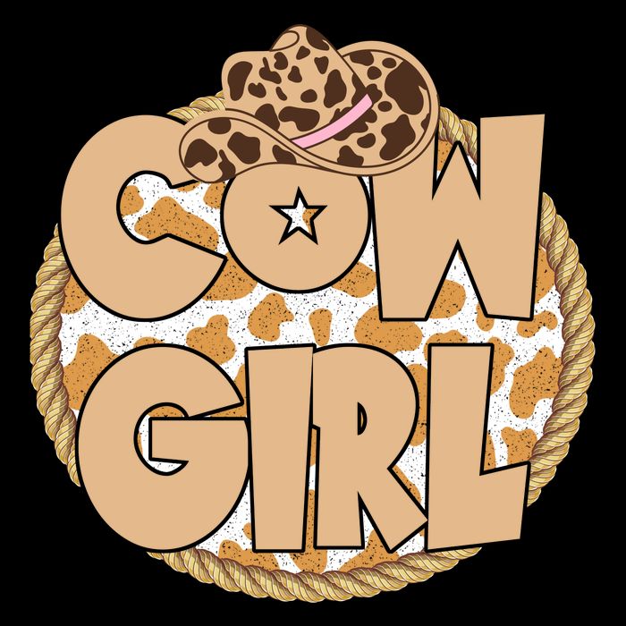 Cow Girl Southern Country Cute Wool Snapback Cap