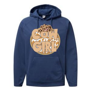 Cow Girl Southern Country Cute Performance Fleece Hoodie