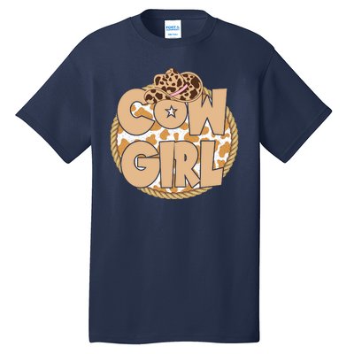 Cow Girl Southern Country Cute Tall T-Shirt