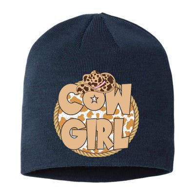 Cow Girl Southern Country Cute Sustainable Beanie