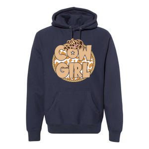 Cow Girl Southern Country Cute Premium Hoodie