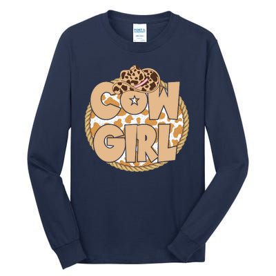 Cow Girl Southern Country Cute Tall Long Sleeve T-Shirt