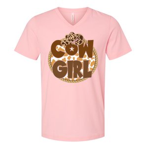 Cow Girl Southern Country Cute V-Neck T-Shirt