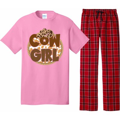 Cow Girl Southern Country Cute Pajama Set