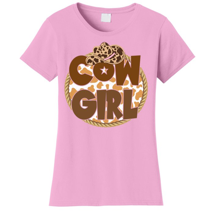 Cow Girl Southern Country Cute Women's T-Shirt