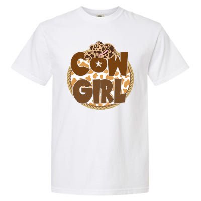 Cow Girl Southern Country Cute Garment-Dyed Heavyweight T-Shirt