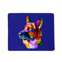 Colorful Ger Shepherd Ger Shepherd Dog Owner Gift Mousepad