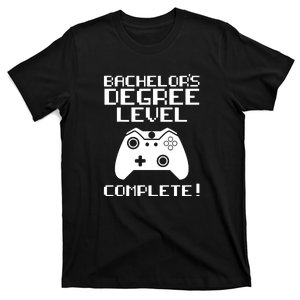 College Graduation Shirt Bachelor's Degree Gamer Grad T-Shirt