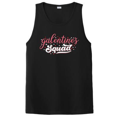 Cute Galentines Squad Gang For Funny Galentine's Day PosiCharge Competitor Tank