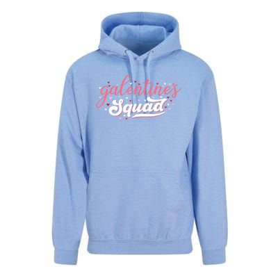 Cute Galentines Squad Gang For Funny Galentine's Day Unisex Surf Hoodie