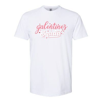 Cute Galentines Squad Gang For Funny Galentine's Day Softstyle CVC T-Shirt