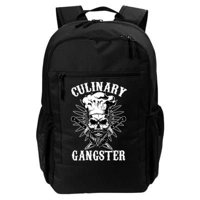 Culinary Gangster Skeleton Chef Funny Cooking Cook Great Gift Backpack