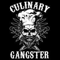 Culinary Gangster Skeleton Chef Funny Cooking Cook Great Gift 7-Panel Snapback Hat