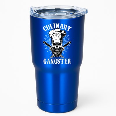 Culinary Gangster Skeleton Chef Funny Cooking Cook Great Gift Tumbler