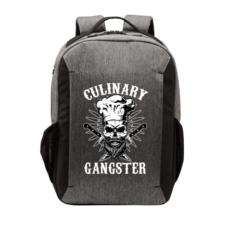 Culinary Gangster Skeleton Chef Funny Cooking Cook Great Gift Vector Backpack