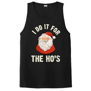 Christmas Gift Santa Claus Xmas I Do It For The Hos Holidays Gift PosiCharge Competitor Tank