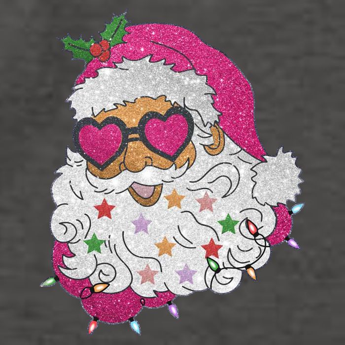 Cool Groovy Sana Claus Holiday Funny Vector Backpack